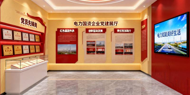 杭州党建展厅设计制作